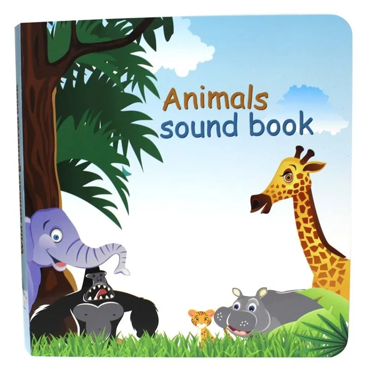 Noise Animal Sound Book For Kids First Learning Talking Toys