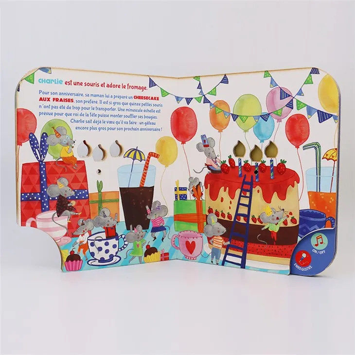 Happy Birthday Lighting Sound Book