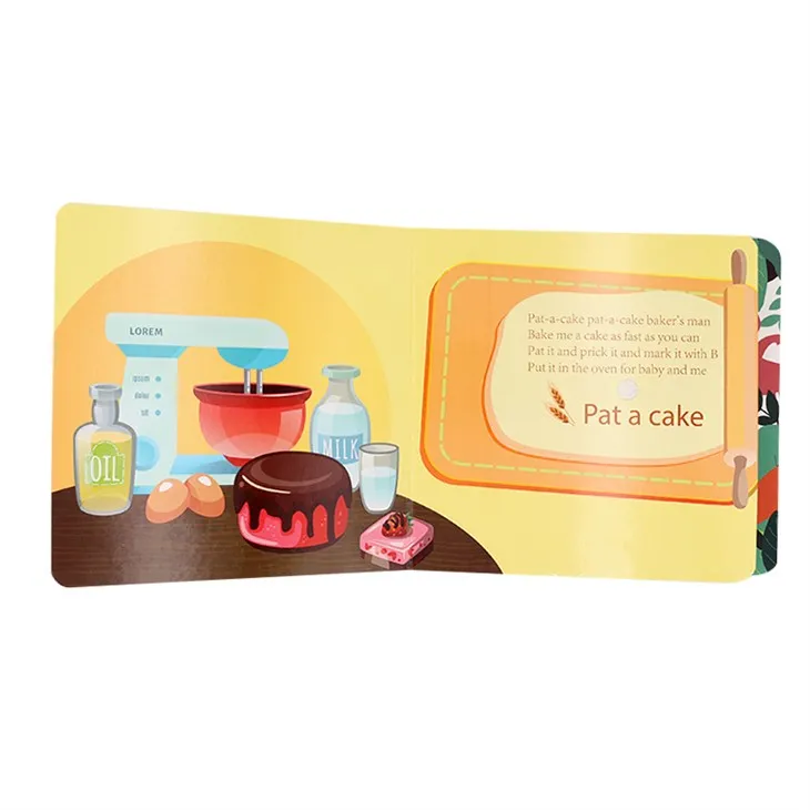 Customized Songs Music Book For 2-5 Kids Education