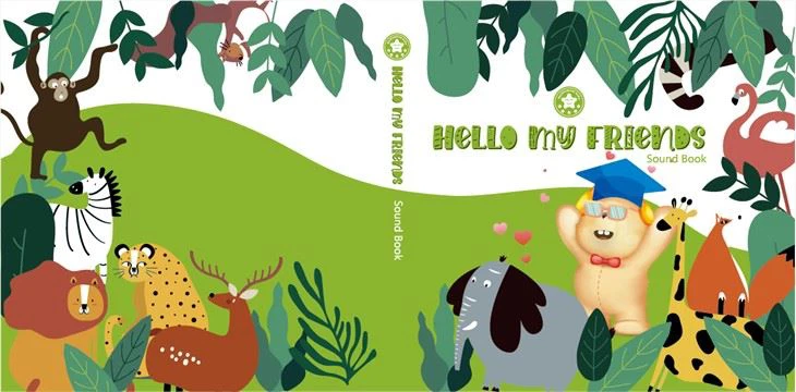 Best Educational Toys Custom Language My First Sound Book For Kids 2Years Old