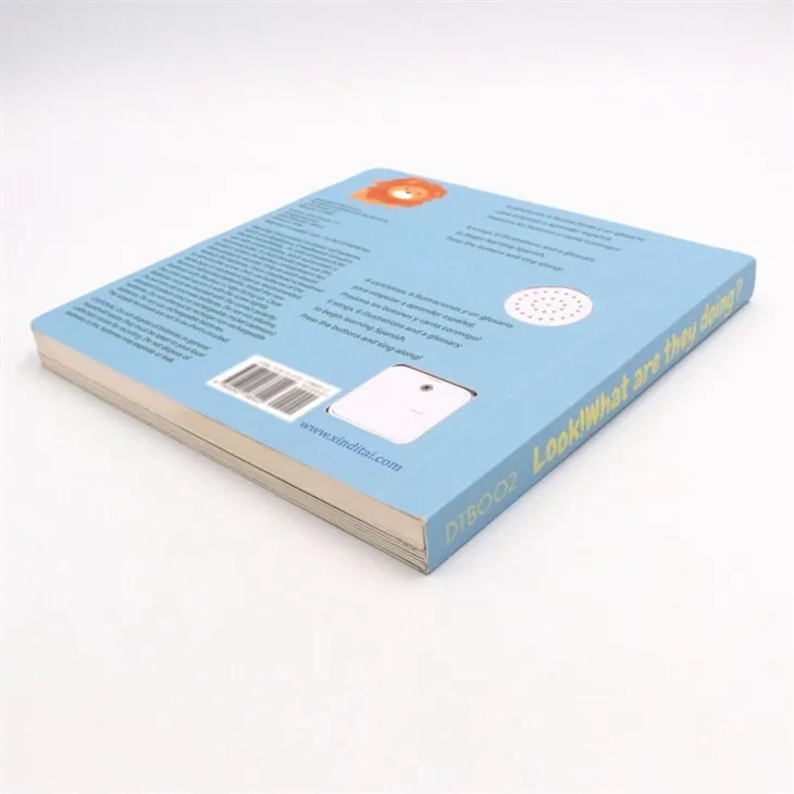 Electronic Toys Lion Animal Voice Book Use To Early Education