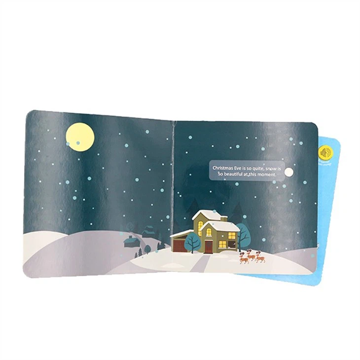 New Christams Gifts Kids Learning Book With Fancy Music Customied