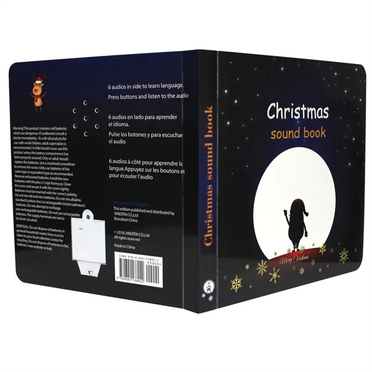 Smart Reading Safe And Sound Book For Kids With Environmental Material