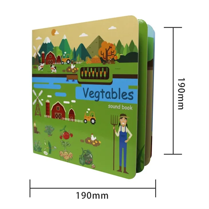 Vegetables Knowledge Sound Book