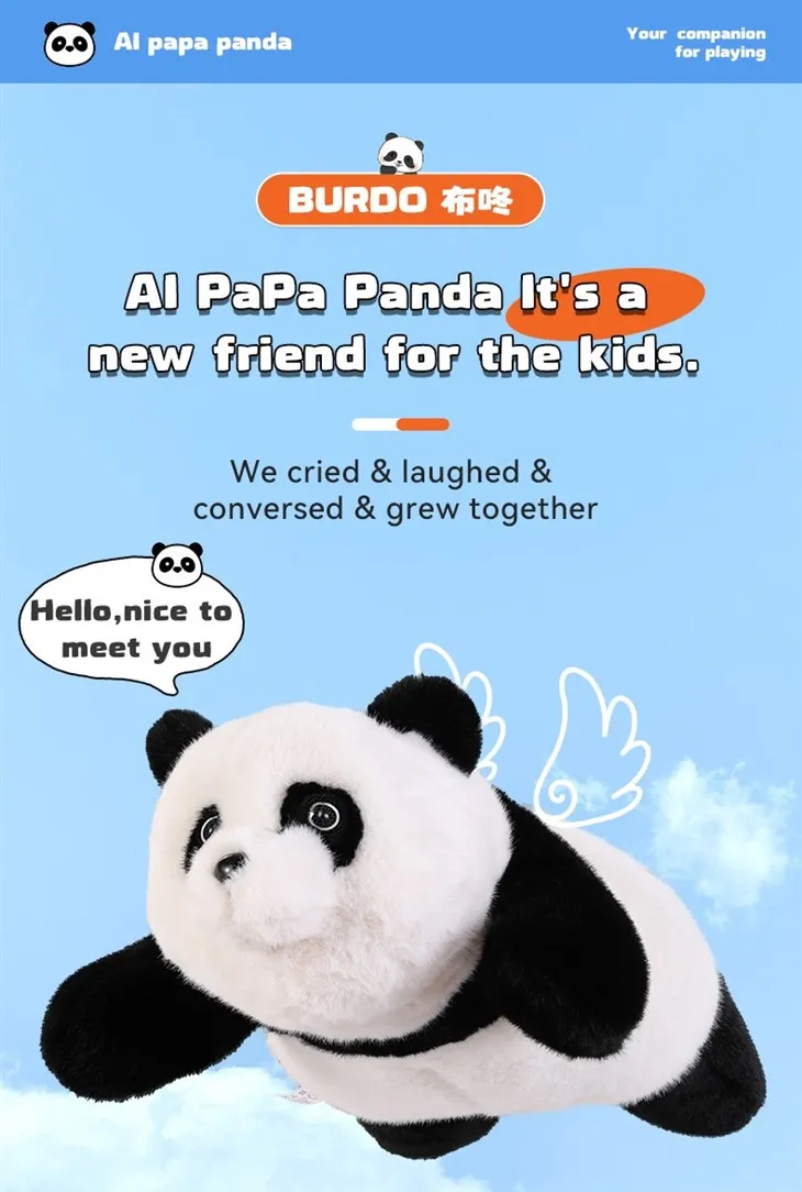 Early Education AI Panda Toy